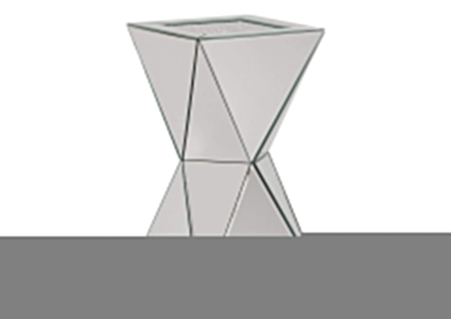 Glam Mirrored Accent Table