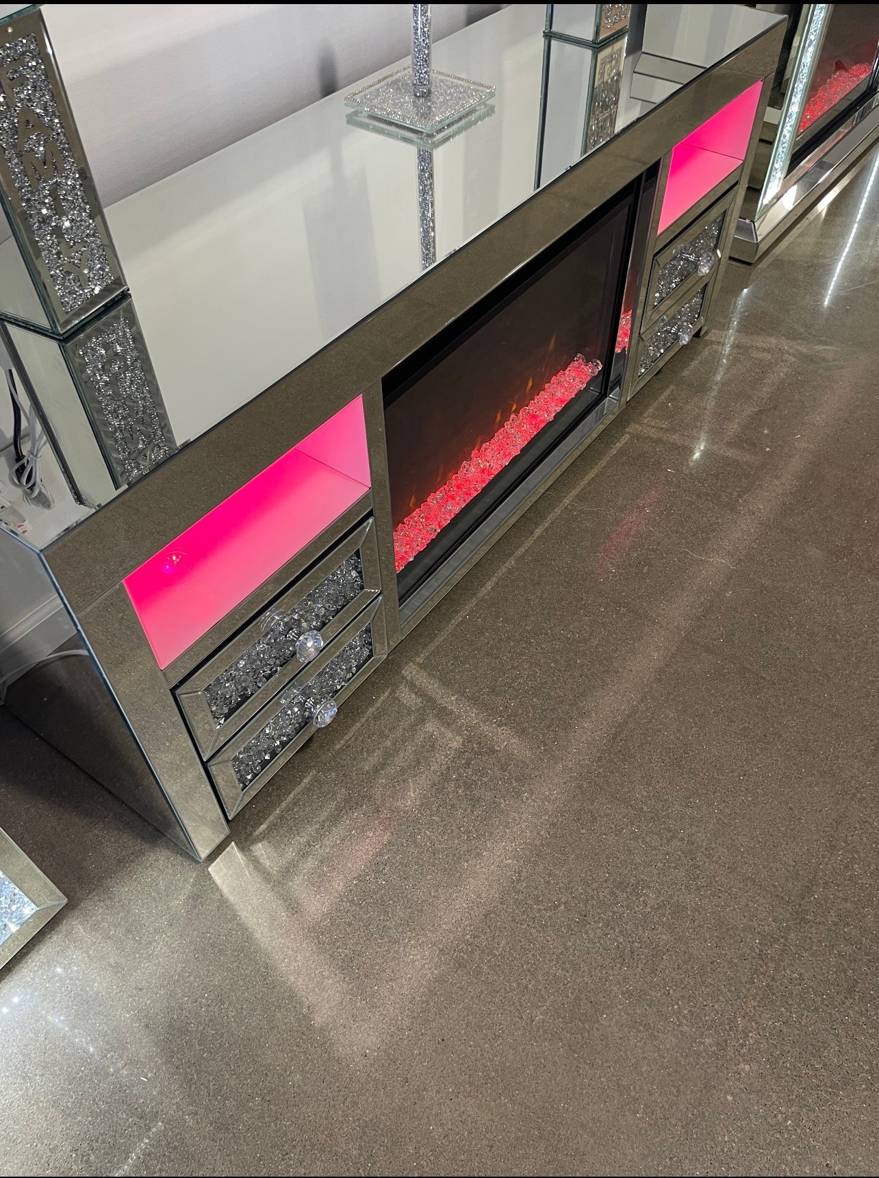 Bahamas Tv Stand Fireplace