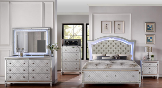 Charles Glam Bedroom Collection