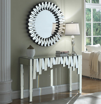 Silver Kylie Circular Wall Mirror