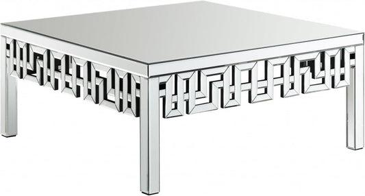 Glam Style Mirrored Coffee table Aria