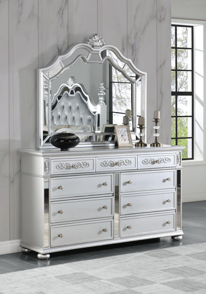 Camille Silver Glam Bedroom Collection