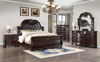 Emily Dark Brown Bedroom Collection