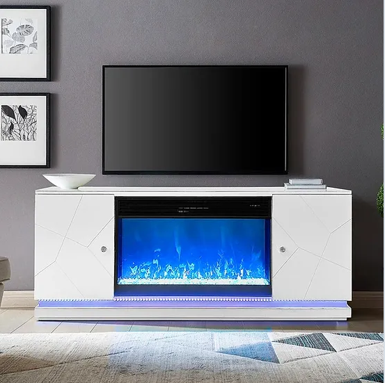 64 ALBANG WHITE FIREPLACE