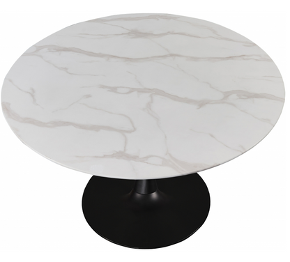 Tulip 48 Dining Table With Black Base