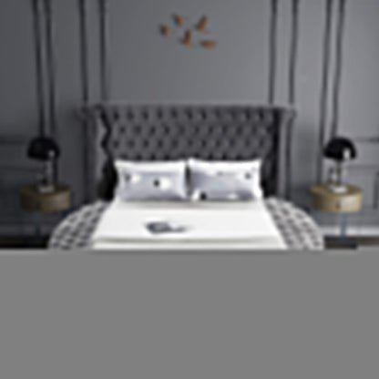 Velvet Circle Storage Bed