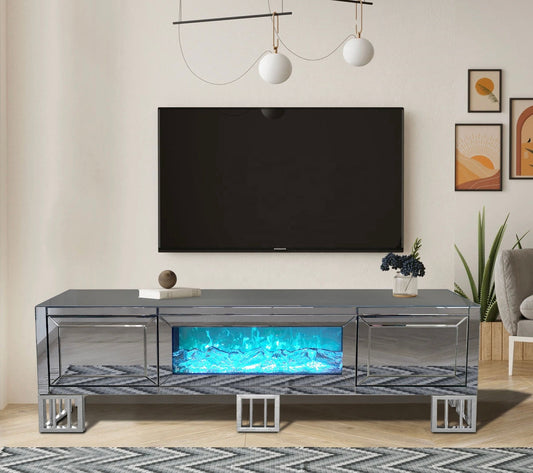 Norton Mirrored Fireplace