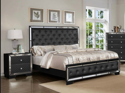 Madison Black King 5pc Bedroom Set