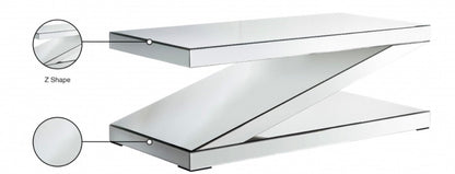 Z Mirrored Coffee Table
